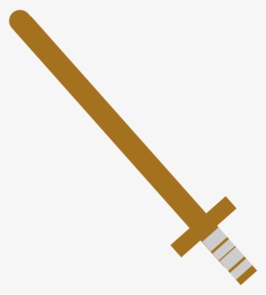 Sword Clipart Training - Wooden Sword Clipart