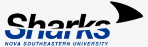 nsu sharks wordmark - nova southeastern university sharks logo