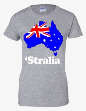Variation - 'stralia Australia Flag Map Australian Slang Funny
