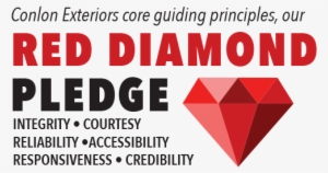 Red Diamond Pledge - Triangle
