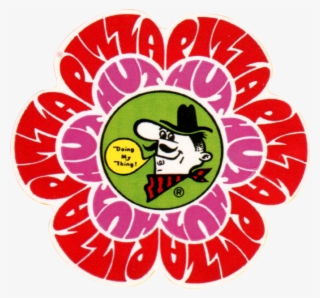 1969 Pizza Hut “pizza Pete” Sticker