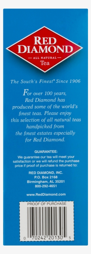 Red Diamond Tea Bags, 100 Count - Red Diamond Tea Bags, 100 Count, 8 Oz