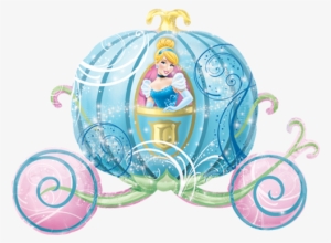Cinderella Carriage Foil Shape Balloon