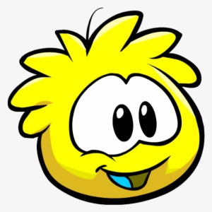 Cute Yellow Puffle - Puffle Png