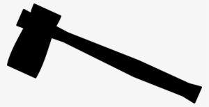 ax drawing hatchet - axe clipart black