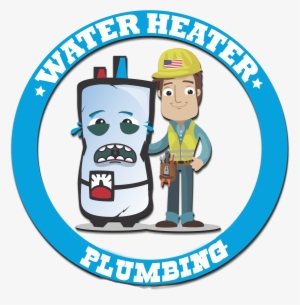 Logo Water Heater Plumbing Men Color - Man