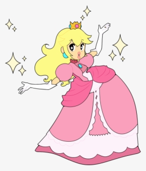 Princess Carriage Cliparts - Peach Princess
