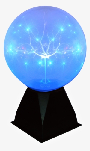 Maplin Eight Inch Interactive Blue Plasma Ball