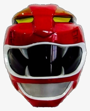 Red Wild Force Ranger Helmet - Casco Power Ranger Moto