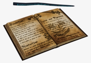 Book Vector Free Transparent - Spell Book And Wand