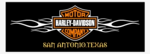 Harley-davidson With Flames Vector Logo - Harley Davidson Logo Vector Art
