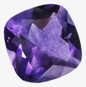 Rough Cut Jewel - Transparent Amethyst Gemstone Png