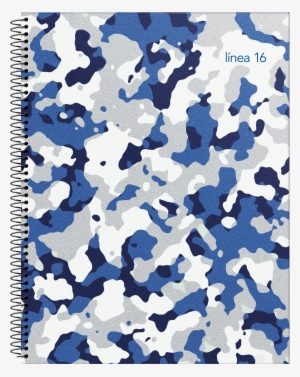 Cuaderno Línea 16 Rayado - Camouflage Pattern