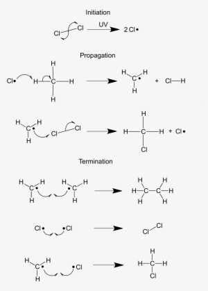 Synthesis Of Chloroalkanes Png Radical Reaction Mechanism - Parallel