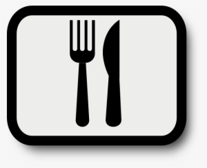 Fork Knife Clip Art At Clker - Fork And Knife Vector Icon