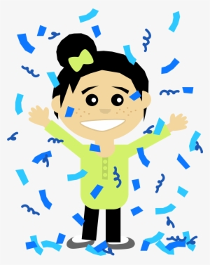 This Free Icons Png Design Of Confetti Girl