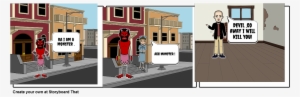 Sad Man - Cartoon