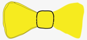 Bow Tie 4 Clip Art At Clker - Yellow Bow Tie Clipart