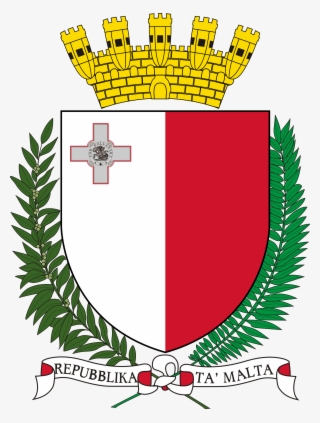 375px-coat Of Arms Of Malta - Malta Coat Of Arms