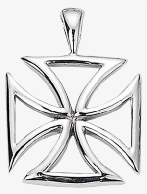 Crusader Maltese Cross Pendant - Přívěsek Chirurgická Ocel Pssc45
