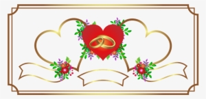 Wedding Heart Transparent Background Png - Wedding Heart