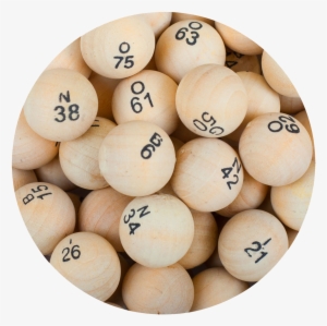 Image - Wood Bingo Balls