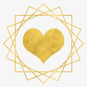 Gold Heart Symbol - Abt Associates Inc Logo