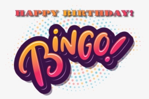 Play For Free On Your Birthday - Bingo Clipart