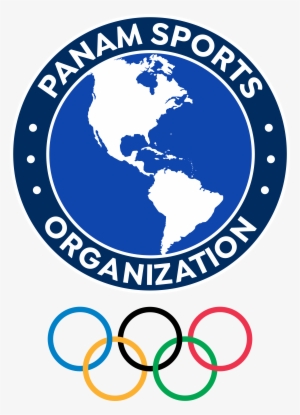 01 Panam Primary Globe Rings Navy Rgb - Pan American Sports Organization
