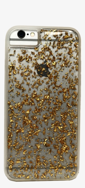 Aimm Fashion Freedom Case Clear Gold Leaf - Mobile Phone Case