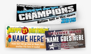 Specialty Banners - Custom Banners Png