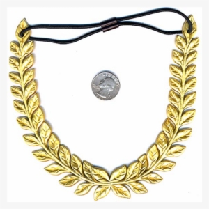 Gold Leaf Headband - Necklace