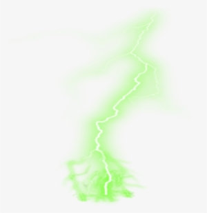 Green Lightning Png