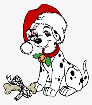 Png Free Dalmatians Clip Art Disney Galore Dalmatian - Draw Christmas Disney Characters