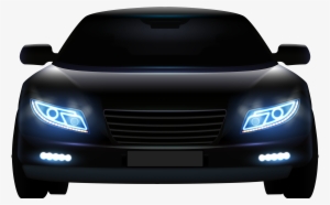 Black Front Car Png Clip Art