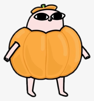 Halloween Pumpkin Ketnipz Orange Spooky Ooky Weird - Ketnipz Png