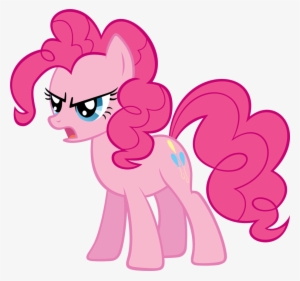Fanmade Angry Pinkie Pie - My Little Pony Pinkie Pie Angry