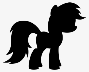 Resultado De Imagen Para Silhouette Vect Pony - My Little Pony Silhouette