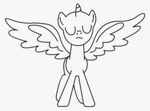 My Little Pony Base Coloring Pages 2511397 My Little - My Little Pony Outlines