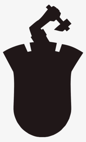Black, Hand, Silhouette, Axe, Labor, Worker, Employee - Texas State Tree
