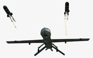 Predator Firing Hellfires - Predator Drone Vector
