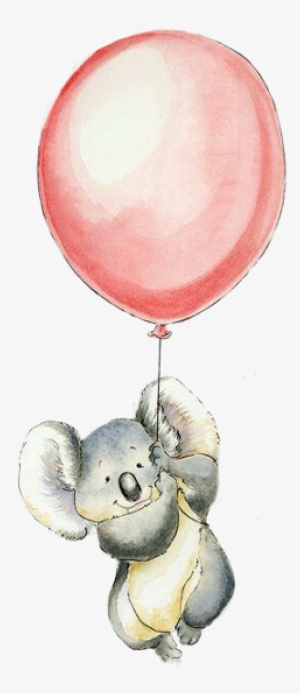 Anime@ Freetoedit Anime - Koala Balloons