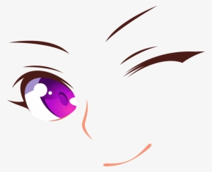 Anime Girl Eyes Png - Anime Girl Eyes Wink Transparent PNG - 989x807 - Free  Download on NicePNG