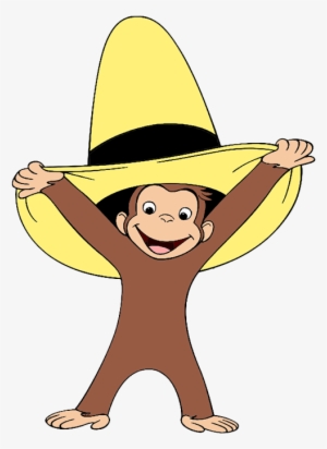Image Free Download Curious George Clip Art Wearing - Curious George With Hat