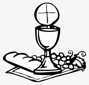 Chalice And The Host - Eucharist Clipart