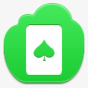 Spades Card Icon - Setup Icon Green