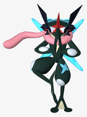 Ash-greninja - Pokemon Ash Greninja Sprite Transparent PNG - 1200x1200