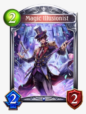 Unevolved Magic Illusionist Evolved Magic Illusionist - Shadowverse Maid