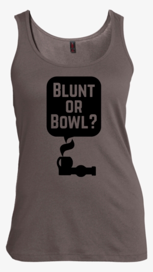 Blunt Or Bowl Form Tank - Dragon Delivery Service Women's Tank Tops