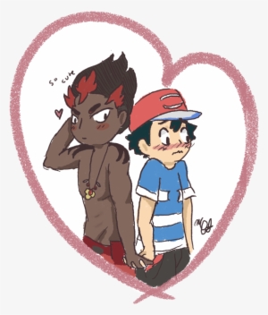 Png - Pokemon Ash And Kiawe